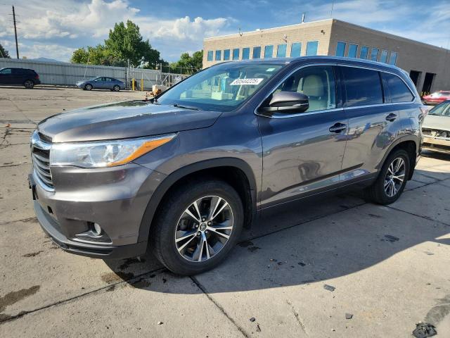 2016 TOYOTA HIGHLANDER XLE, 
