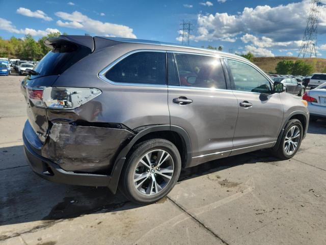 5TDJKRFH8GS354081 - 2016 TOYOTA HIGHLANDER XLE Թուխ լուսանկար 3