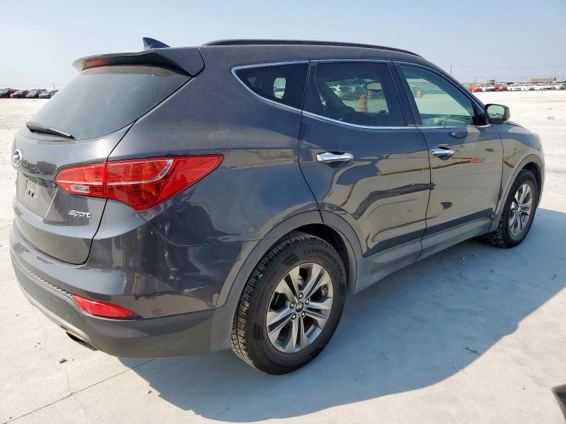 5XYZU3LB9FG267974 - 2015 HYUNDAI SANTA FE S CHARCOAL photo 3