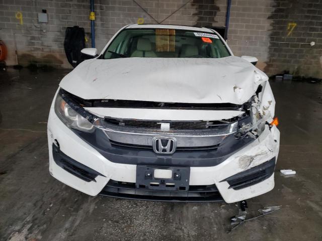 19XFC2F75JE023543 - 2018 HONDA CIVIC EX WHITE photo 5