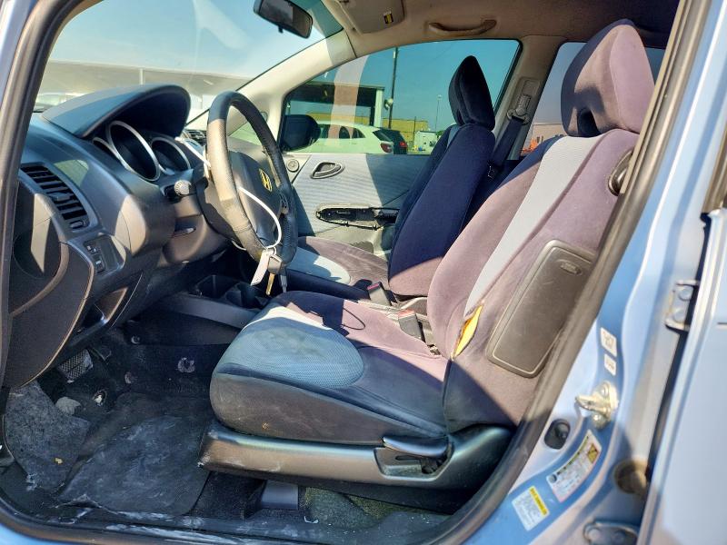 JHMGD38668S010091 - 2008 HONDA FIT SPORT BLUE photo 7