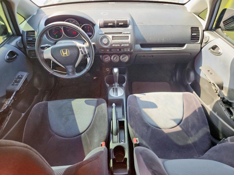 JHMGD38668S010091 - 2008 HONDA FIT SPORT BLUE photo 8