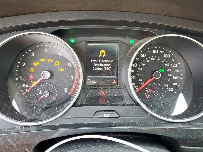 3VV3B7AX7JM019074 - 2018 VOLKSWAGEN TIGUAN SE 黑色 照片 9