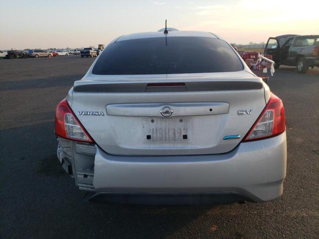 3N1CN7AP5FL849252 - 2015 NISSAN VERSA S SILVER photo 6