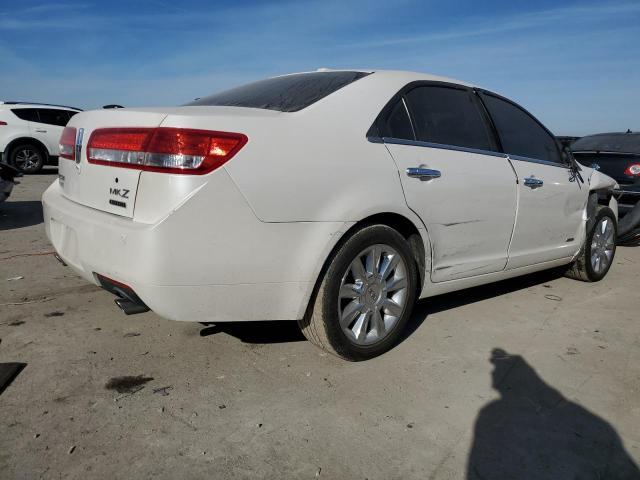 3LNDL2L36CR802613 - 2012 LINCOLN MKZ HYBRID WHITE photo 3