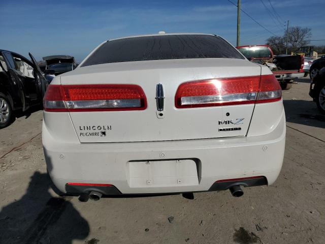 3LNDL2L36CR802613 - 2012 LINCOLN MKZ HYBRID WHITE photo 6