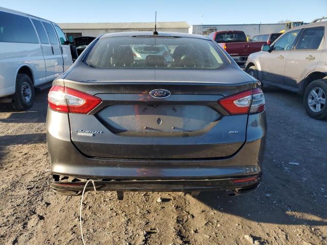 3FA6P0T99GR272112 - 2016 FORD FUSION SE GRAY photo 6