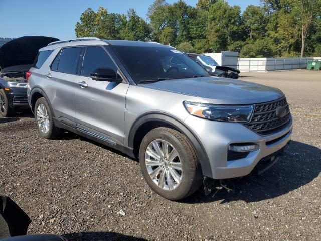 1FMSK8FH4LGB39537 - 2020 FORD EXPLORER LIMITED SILVER photo 4