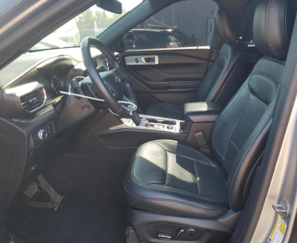 1FMSK8FH4LGB39537 - 2020 FORD EXPLORER LIMITED SILVER photo 7