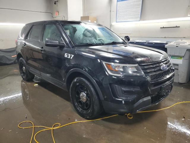1FM5K8AR9JGB11985 - 2018 FORD EXPLORER POLICE INTERCEPTOR 黑色 照片 4