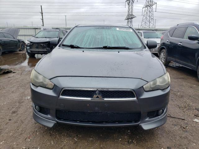 JA3AU86U08U022598 - 2008 MITSUBISHI LANCER GTS GRAY photo 5