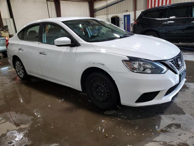 3N1AB7AP6KY345189 - 2019 NISSAN SENTRA S WHITE photo 4