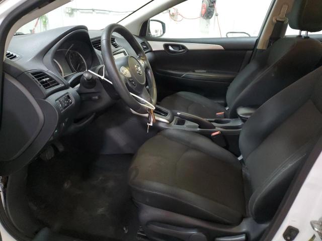 3N1AB7AP6KY345189 - 2019 NISSAN SENTRA S WHITE photo 7