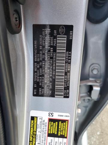 4T1B61HK9KU293892 - 2019 TOYOTA CAMRY XSE Argent photo 12