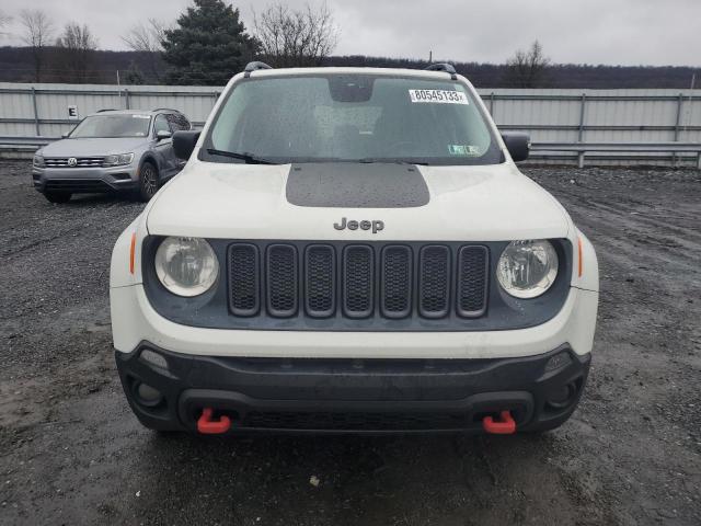 ZACCJBCT0FPB60922 - 2015 JEEP RENEGADE TRAILHAWK WHITE photo 5