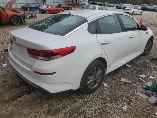 5XXGT4L32LG432689 - 2020 KIA OPTIMA LX WHITE photo 3