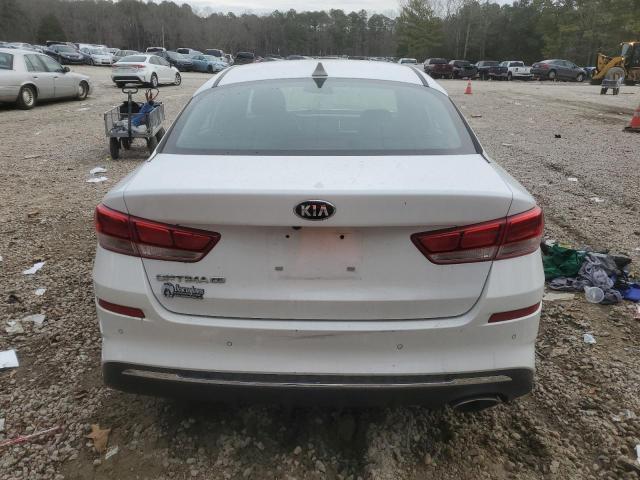 5XXGT4L32LG432689 - 2020 KIA OPTIMA LX WHITE photo 6