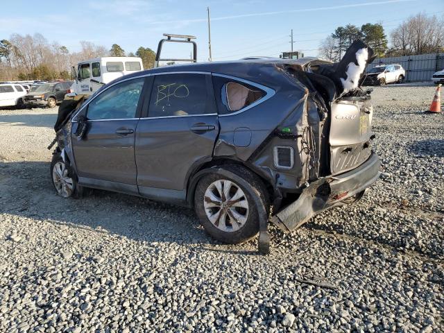 2HKRM3H52DH524126 - 2013 HONDA CR-V EX GRAY photo 2