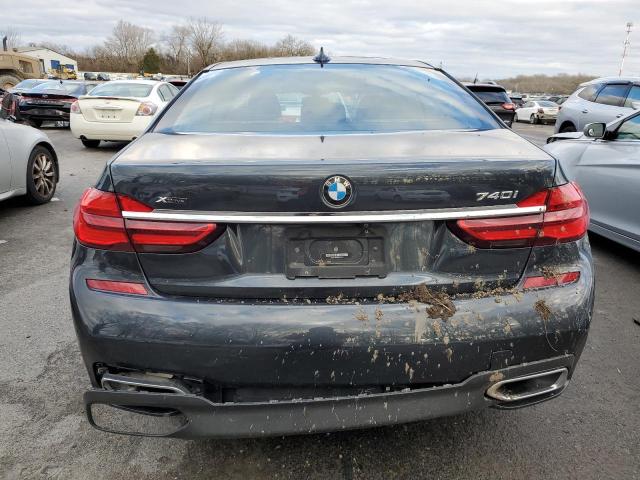 WBA7E4C55KGV70176 - 2019 BMW 740 XI BLACK photo 6