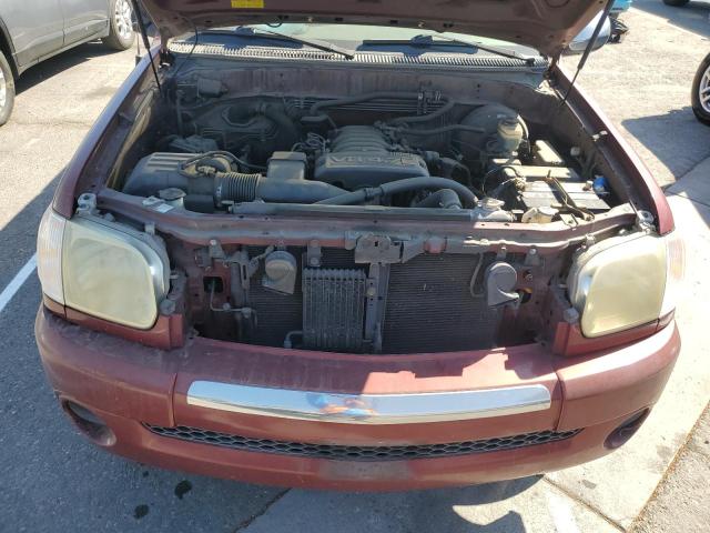 5TBET34175S493870 - 2005 TOYOTA TUNDRA DOUBLE CAB SR5 RED photo 11