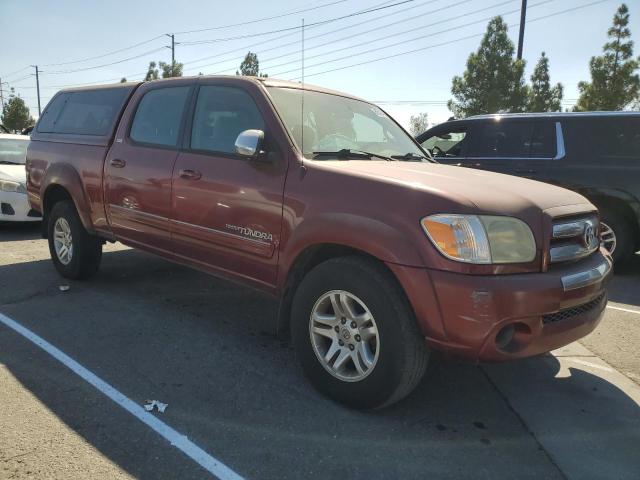 5TBET34175S493870 - 2005 TOYOTA TUNDRA DOUBLE CAB SR5 RED photo 4