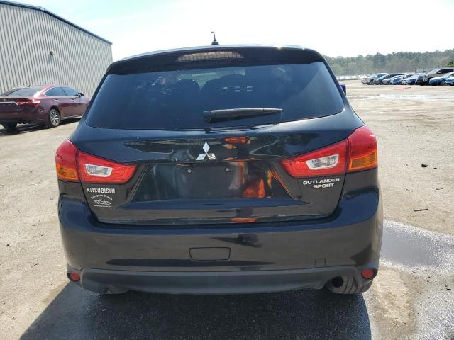 4A4AP3AW7FE041721 - 2015 MITSUBISHI OUTLANDER ES BLACK photo 6