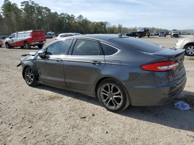 3FA6P0RU9LR129845 - 2020 FORD FUSION TITANIUM BLACK photo 2