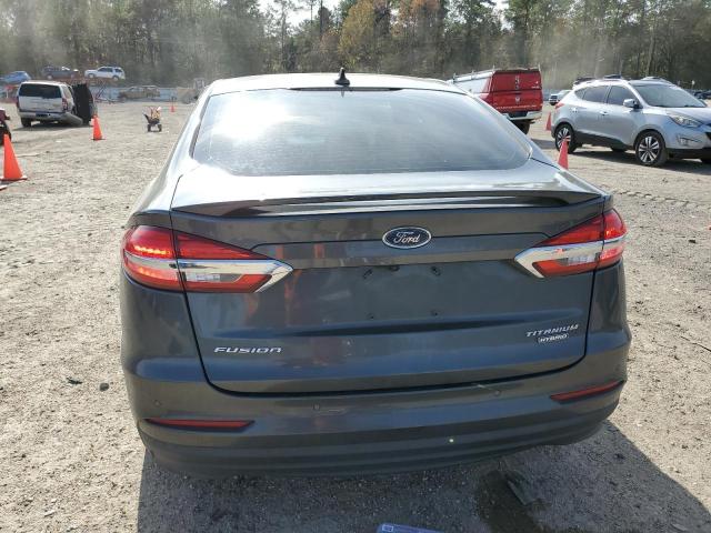 3FA6P0RU9LR129845 - 2020 FORD FUSION TITANIUM BLACK photo 6