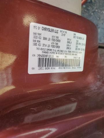 1A8HW58208F122119 - 2008 CHRYSLER ASPEN LIMITED წითელი ფოტო 13