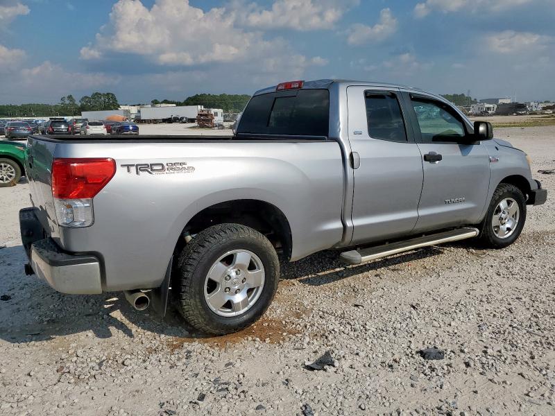 5TFRY5F1XAX089405 - 2010 TOYOTA TUNDRA DOUBLE CAB SR5 SILVER photo 3