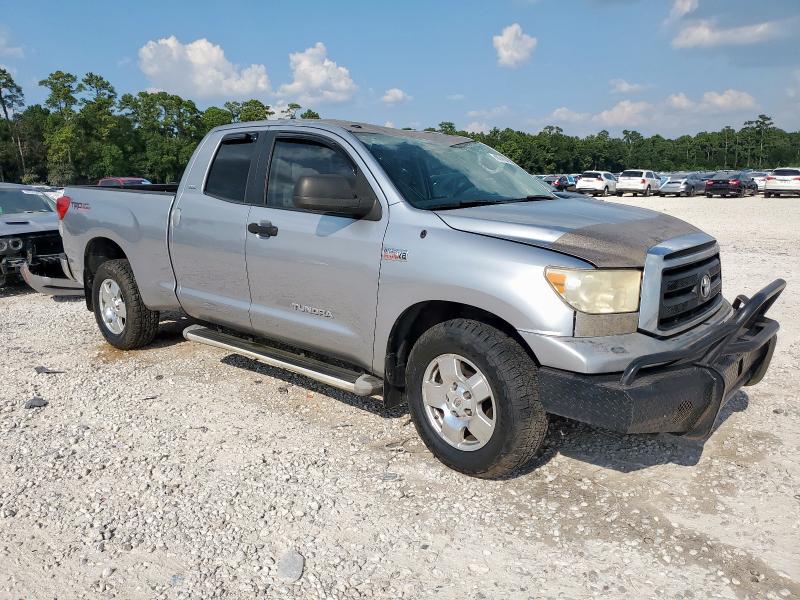 5TFRY5F1XAX089405 - 2010 TOYOTA TUNDRA DOUBLE CAB SR5 SILVER photo 4