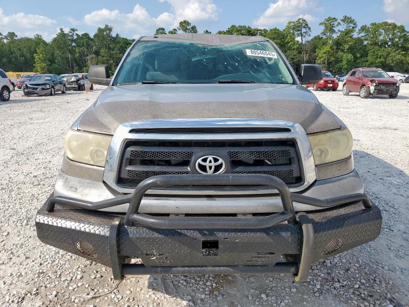 5TFRY5F1XAX089405 - 2010 TOYOTA TUNDRA DOUBLE CAB SR5 SILVER photo 5