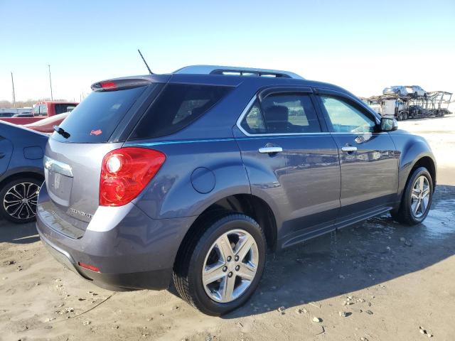 2GNALDEK3E6319783 - 2014 CHEVROLET EQUINOX LTZ BLUE photo 3