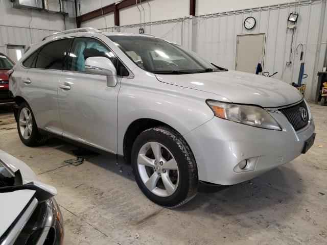 2T2BK1BA0BC091760 - 2011 LEXUS RX 350 SILVER photo 4