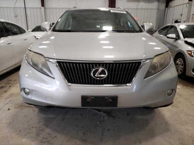 2T2BK1BA0BC091760 - 2011 LEXUS RX 350 SILVER photo 5