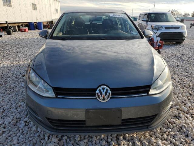 3VW217AU9GM060668 - 2016 VOLKSWAGEN GOLF S/SE GRAY photo 5