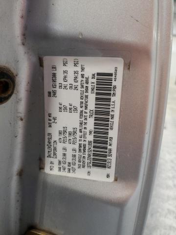 1B7GL22X01S241896 - 2001 DODGE DAKOTA SILVER photo 12