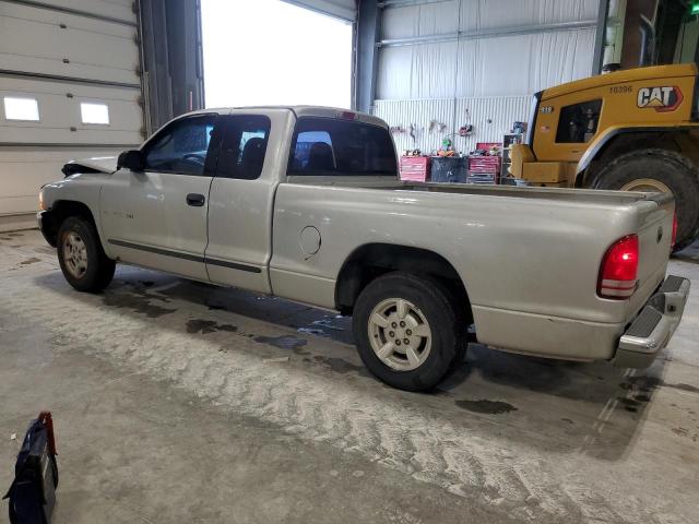 1B7GL22X01S241896 - 2001 DODGE DAKOTA SILVER photo 2