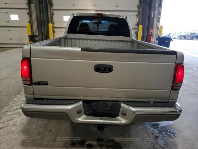 1B7GL22X01S241896 - 2001 DODGE DAKOTA SILVER photo 6