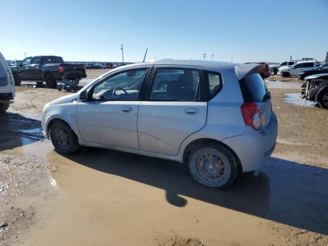 KL1TD66E29B652473 - 2009 CHEVROLET AVEO LS GRAY photo 2