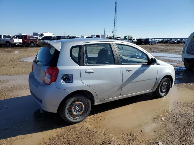 KL1TD66E29B652473 - 2009 CHEVROLET AVEO LS GRAY photo 3