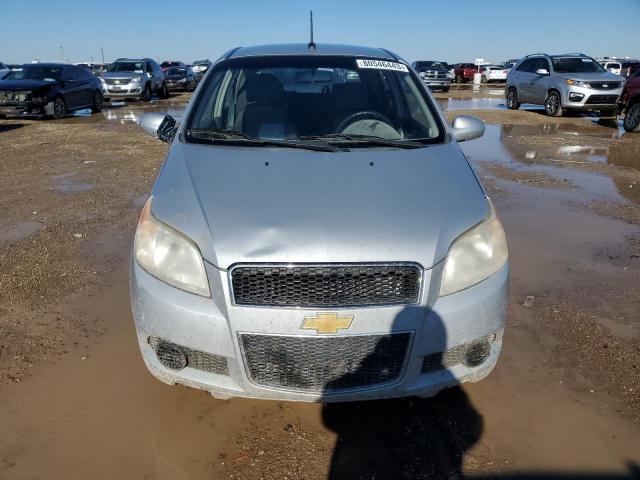 KL1TD66E29B652473 - 2009 CHEVROLET AVEO LS GRAY photo 5