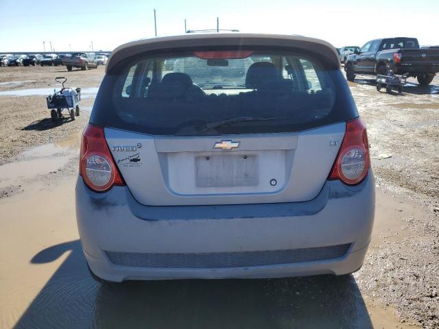 KL1TD66E29B652473 - 2009 CHEVROLET AVEO LS GRAY photo 6