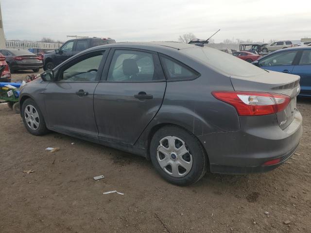 1FAHP3E2XCL466876 - 2012 FORD FOCUS S GRAY photo 2