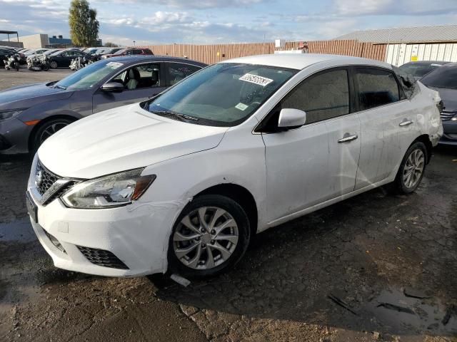 3N1AB7AP2JY255889 - 2018 NISSAN SENTRA S WHITE photo 1