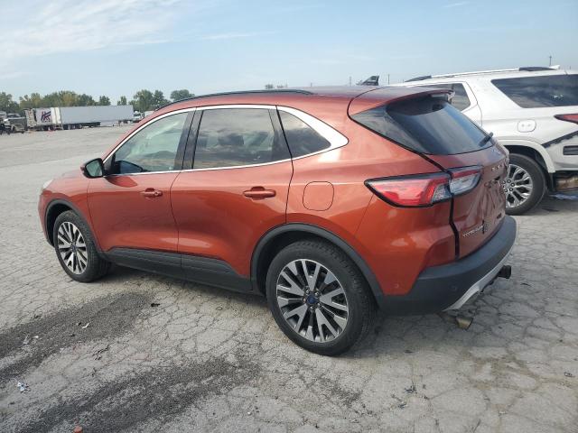 1FMCU9J94LUA58706 - 2020 FORD ESCAPE TITANIUM ORANGE photo 2