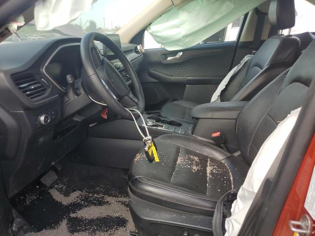 1FMCU9J94LUA58706 - 2020 FORD ESCAPE TITANIUM ORANGE photo 7