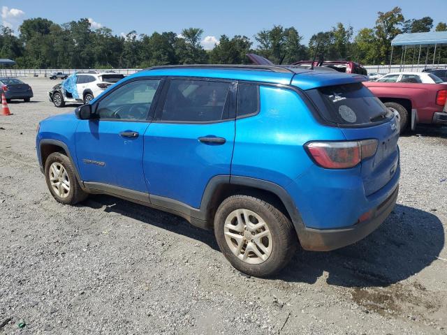 3C4NJCAB8JT308767 - 2018 JEEP COMPASS SPORT Mavi fotoğraf 2