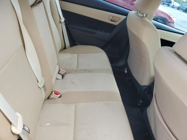 2T1BURHE9JC981406 - 2018 TOYOTA COROLLA L 勃艮第红 照片 10