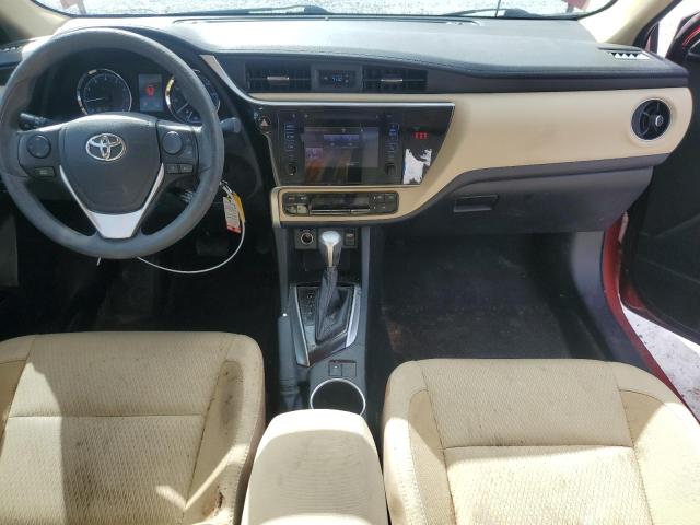 2T1BURHE9JC981406 - 2018 TOYOTA COROLLA L 勃艮第红 照片 8